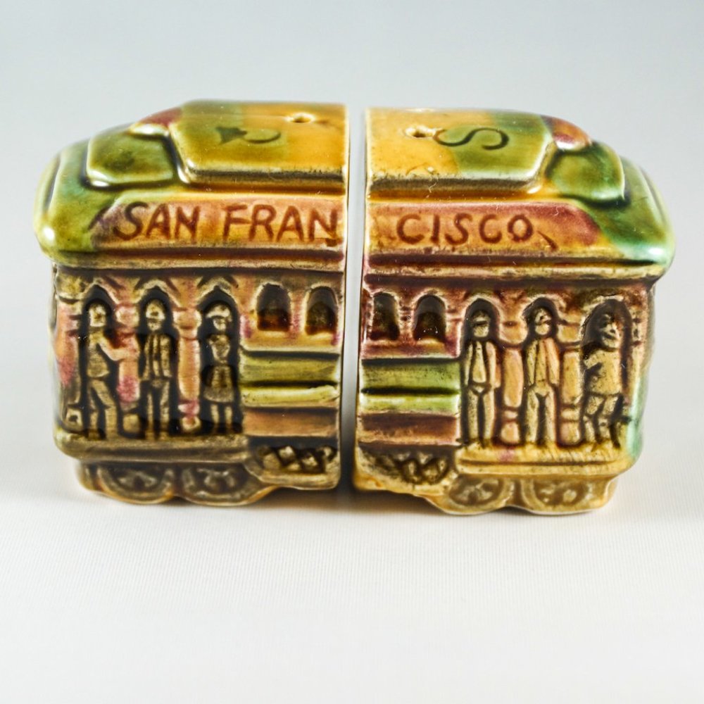 Vintage San Francisco Souvenir Salt & Pepper